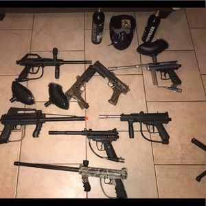 Paintball guns